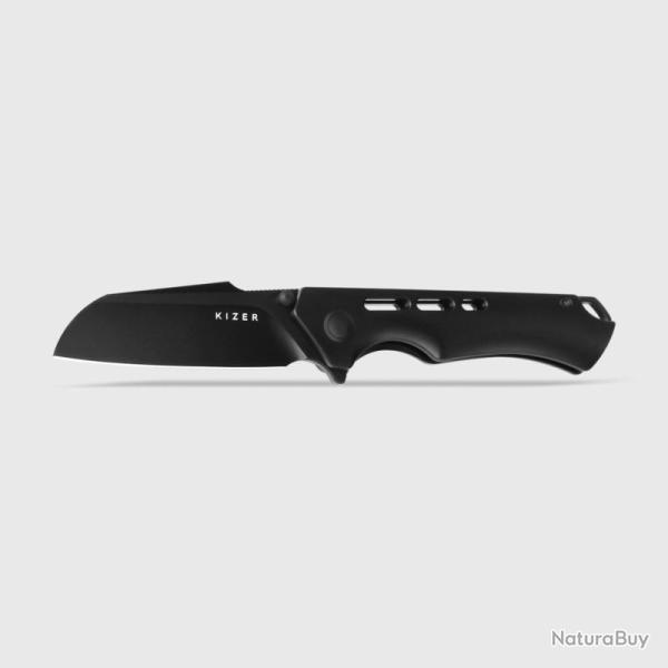 Couteau Kizer Crest Lame Acier S35VN Manche Titane Framelock KI3714A2