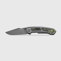 Couteau Kizer Feweed Lame Acier S90V Manche Titane Carbone Framelock KI3694A2