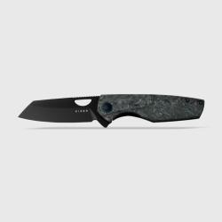 Couteau Kizer Sparrow Lame Acier CPM-20CV Manche Carbone Framelock KI3628A3