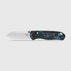 Couteau Kizer Drop Bear Lame Acier Elmax Manche Carbone Clutch Lock KI3619A2