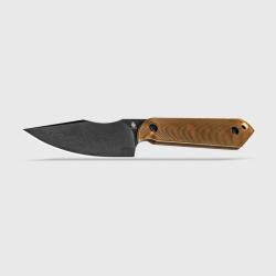Couteau Fixe Kizer Harpoon Mini Lame Acier CPM-3V Manche PEI Etui Carbone KI1040S5
