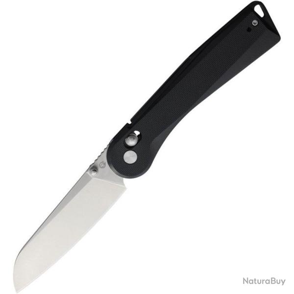 Couteau Rapax Wisp Lame Acier VG-10 Manche Plaquettes en G10 Noir Crossbar Lock MK0043BKST