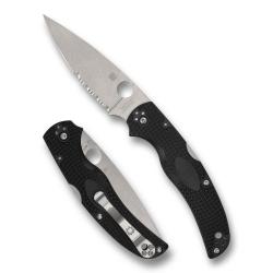 Couteau Pliant Spyderco Native Chief Lame Acier CTS BD1N Manche FRN Noir Lockback SC244PSBK