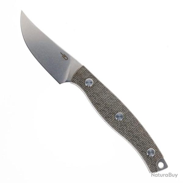 Couteau Bestech Heidi Blacksmith 3 Lame Acier 14C28N Manche Micarta Vert �tui Kydex BTKFK08C