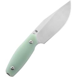 Couteau Bestech Lignum Artis Lame Acier AUS-8 Manche G10 Jade &Eacute;tui Kydex BTKF03C