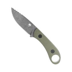 Couteau Fixe Cobratec Skinner Gen II Lame Acier D2 Manche G10 Vert OD Anneau Etui Kydex CBTSD2ODGG2