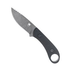 Couteau Fixe Cobratec Skinner Gen II Lame Acier D2 Manche G10 Noir Anneau Etui Kydex CBTSD2BLKG2
