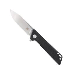 Couteau Pliant Cobratec Riptide Lame Acier S35VN Manche G10 Noir CBTRTDBLK