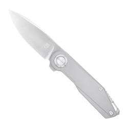 Couteau Pliant Cobratec Prodigy Lame Acier M390 Manche Titane Brise-Vitre CBTPGYDNSBL