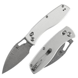 Couteau Pliant Tenable Knives Heron Crossbar Lock Lame Damas Manche Aluminium Beadblasted B2124V3