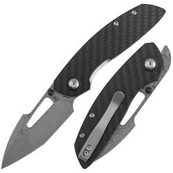 Couteau Pliant Tenable Knives Link Lame Damas Manche Carbone Twill G10 B1068A1