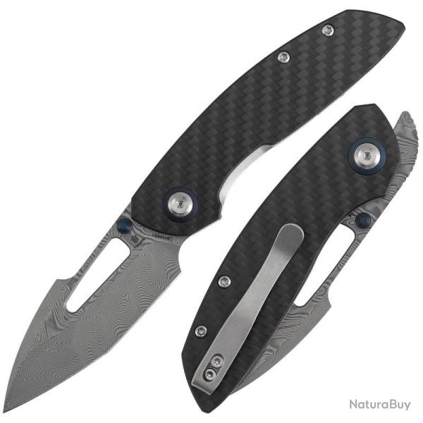 Couteau Pliant Tenable Knives Link Lame Damas Manche Carbone Twill G10 B1068A1