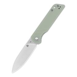 Couteau Pliant QSP Parrot V2 Lame D2 Spear Point Manche G10 Jade Linerlock QS102C2