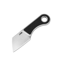 Couteau Fixe CJRB Chip Lame AR-RPM9 Sand Polish Manche Fibre de Carbone J1939CF