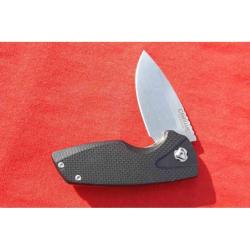 Couteau Camillus LK6 Lame Acier 440 Titanium Bonded Manche G10/Acier Frame Lock CM19418