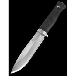 Couteau Bushcraft F&auml;llkniven S1Pro Lame Acier Lam. CoS Manche Thermorun Noir &Eacute;tui Zytel FNS1PRO