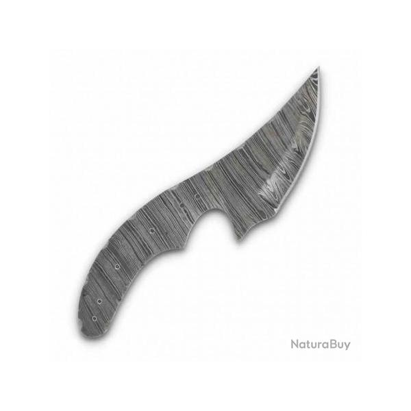 Lot de 2 Lame de Couteau A customiser Small Skinner Damas 256 Couches BL139D
