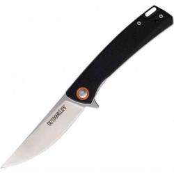 Couteau Outdoor Life Scree Lame Trailing Point Acier D2 Manche G10 Liner Lock Clip OLM002
