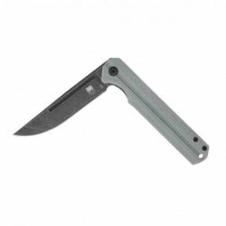 Couteau CobraTec Streamline Gray Lame Acier D2 Manche G-10 Clip Liner Lock CBTSLGGRY