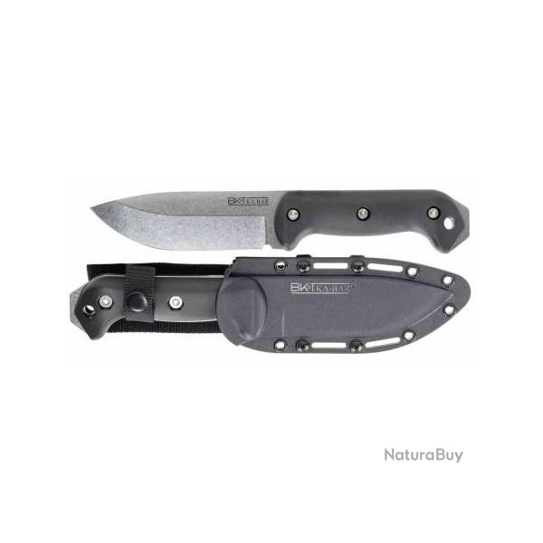 Couteau Becker Campanion KA-BAR BK82 CPM-MagnaCut Manche Zytel Etui Plastique Made USA BKR82