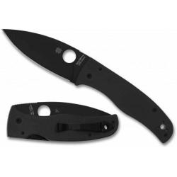 Couteau Spyderco Bodacious Compression Blk Lame Acier CPM S30V Manche G10 Clip Made USA SC263GPBK