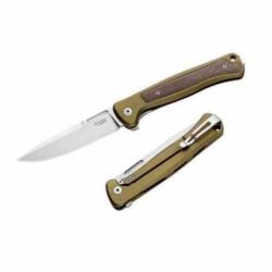 Couteau LionSteel Skinny Green Lame Acier CPM-Magnacut Manche Alu/Micarta Frame Lock LSTSK01AGS
