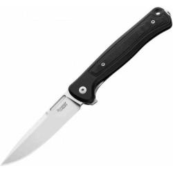 Couteau LionSteel Skinny Black Lame Acier CPM-Magnacut Manche Alu/Micarta IKBS Italy LSTSK01ABS