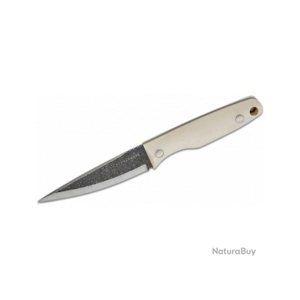 Couteau Condor Hawthorne White Manche Micarta Lame Acier Carbone 1095 Etui Kydex El CTK82483HC