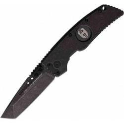ATA04 Couteau Hoffner Knives WarMaster Framelock D2 Tanto Blade Stainless Handle Clip