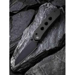 Couteau CIVIVI Vision FG Black Lame Nitro-V Black Reverse Tanto Manche G10 IKBS CIVC220361