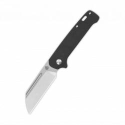 Couteau QSP Penguin Slip Joint Black Lame Acier 14C28N Manche G10 QS130SJB