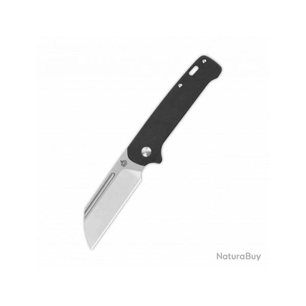 Couteau QSP Penguin Slip Joint Black Lame Acier 14C28N Manche G10 QS130SJB