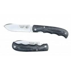 Couteau J&V Adventure Knives Tucan Manche Micarta Lame Acier 14C28N Linerlock Made Spain JVA1514T