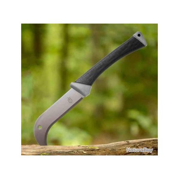 Couteau Gerber Gator Brush Thinner Lame Acier Carbone Etui Nylon Made Finland G0083
