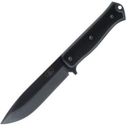 Couteau Tactical Fallkniven S1X Series Acier Lam.CoS Manche Thermorun Etui Zytel Made Sweden FNS1XB