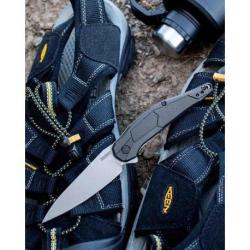 Couteau Kershaw Lightyear A/O Lame Acier 4Cr14 Manche GFN Linerlock Clip KS1395