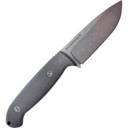 BRAD45S101 Couteau Bradford Knives Guardian 4.5 3D Black Manche Micarta Acier N690 Etui CUir USA