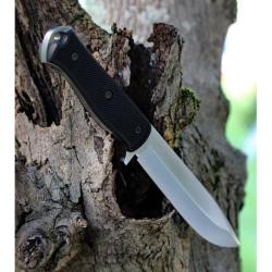 Couteau Tactical Fallkniven A1x Survival Acier Lam.CoS Manche Thermorun Etui Zytel Made Sweden FNA1X