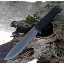 Couteau Tactical Fallkniven A1xb Survival Acier Lam.CoS Manche Thermorun Etui Zytel Made FNA1XB