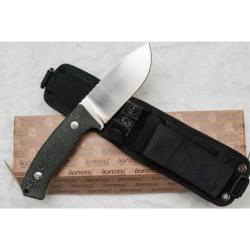 Couteau LionSteel M3 Lame Acier Niolox Manche Micarta Etui Nylon Made Italy LSTM3MI