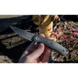 Couteau Kersahw Concierge Lame Acier 8Cr13MoV Manche G-10 Linerlock Clip KS4020