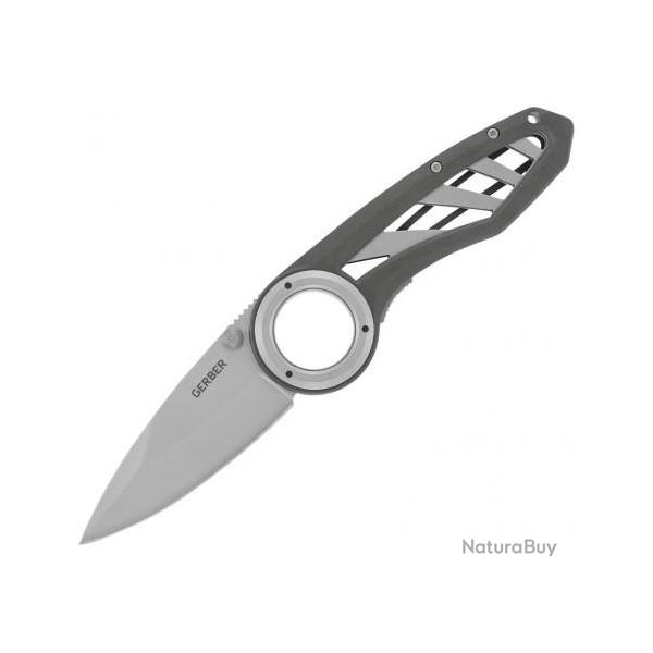 Couteau Gerber Remix Linerlock Plain Lame Acier 7Cr17MoV Manche Aluminium Clip G41968