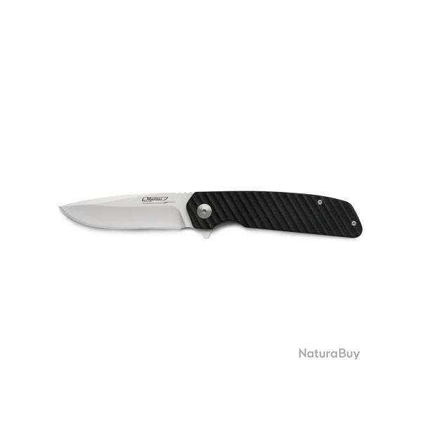 Couteau Marttiini MEF8 Lame Acier 8Cr14MoV Manche G-10 Linerlock Clip Made In Finland MN970210