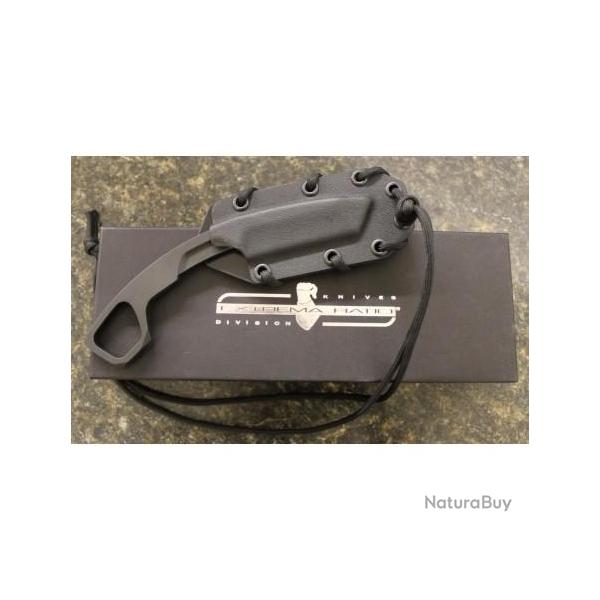 Couteau Extrema Ratio NK3 K Karambit Tanto Acier N690 Etui Kydex Made In Italy EX0213BLK