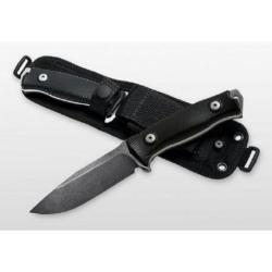Couteau Bowie Lion Steel M5 Fixed Blade G10 Acier Sleipner Manche G-10 Etui Cordura Made LSTM5BG10
