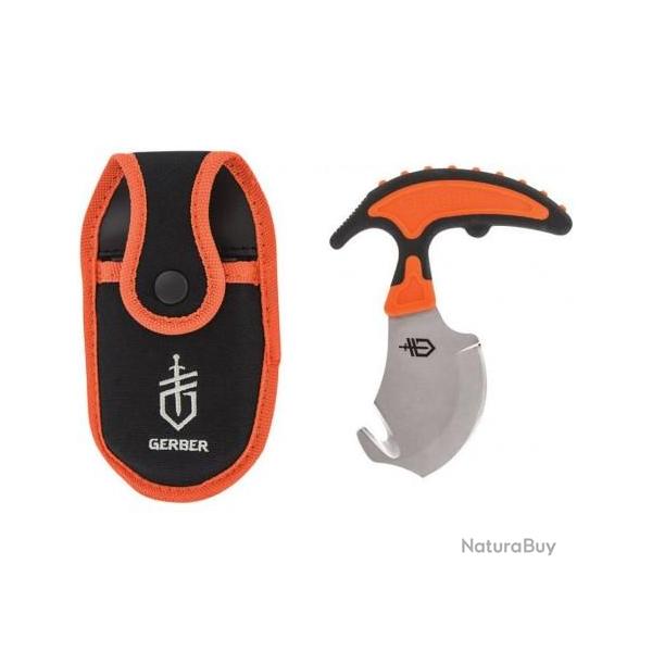 Couteau A d�pecer Gerber Vital Skin & Gut Knife Acier 7Cr13 Etui Nylon G2743