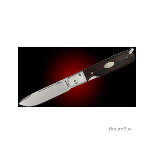 Couteau Fallkniven Gentleman's Pocket Acier Lam.CoS Manche Cocobolo Made In Sweden FNGPDI