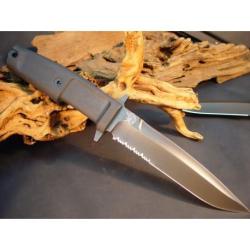 Couteau Extrema Ratio Col Moschin Combat Tanto Acier N690 Manche Forprene Made In Italy EX125
