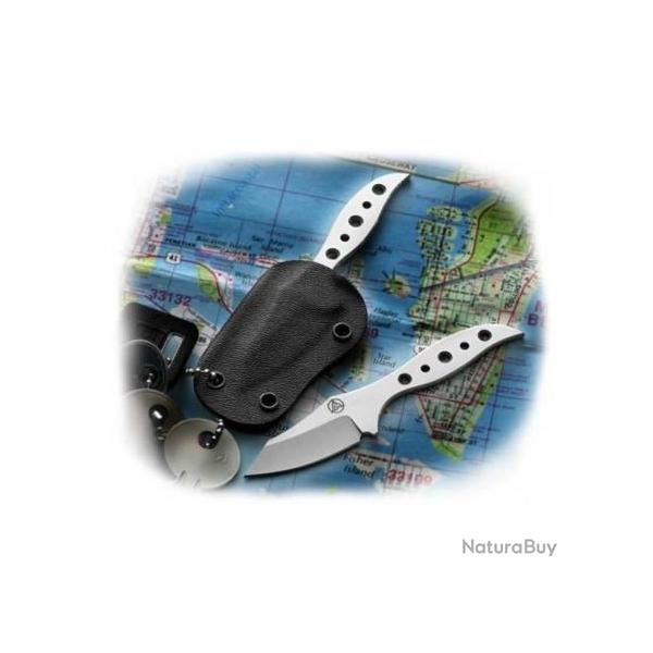 Couteau de Cou Nemesis Hellion Neck Knife Acier 9Cr13CoMoV Etui Kydex NE4
