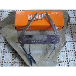 Couteau de P&ecirc;cheur Marbles Fly Fisherman Knife Acier Inox Nombreuses Fonctions MR168